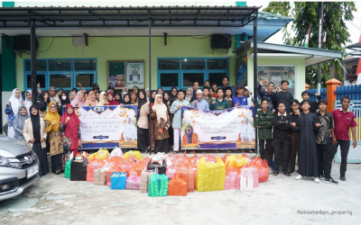 Estafet Kebaikan Berlanjut: MAN Balikpapan Salurkan 750 Paket Takjil di Kampus 1