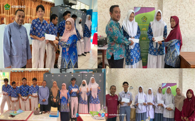 MAN Balikpapan Salurkan Zakat Fitrah di Dua Kampus kepada 14 Mustahik